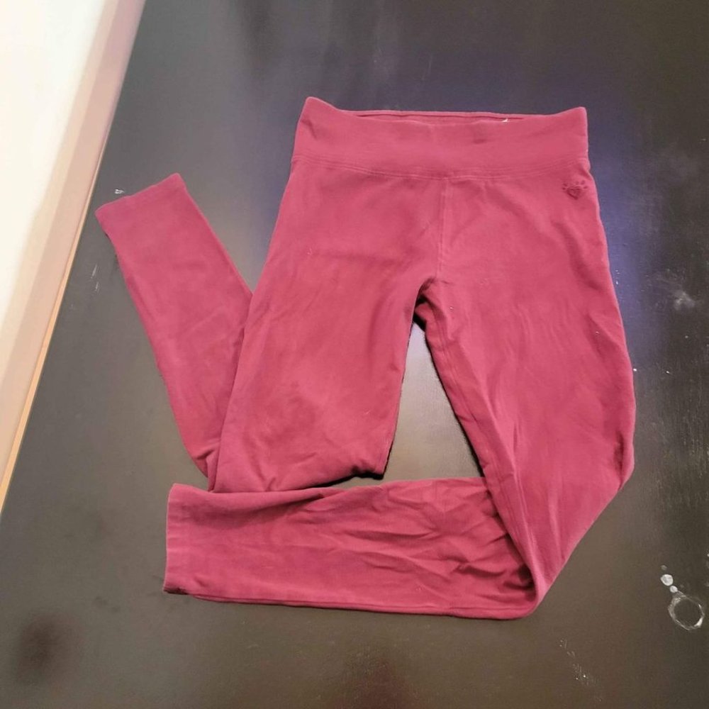 Clothes Girls Leggings Size 18/20 Justice maroon